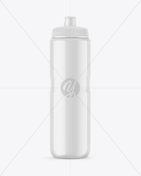 Glossy Sport Bottle Mockup Glossy Sport Bottle Mockup