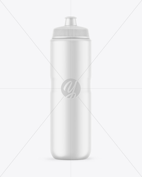 Matte Sport Bottle Mockup