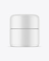 Matte Cosmetic Jar Mockup Matte Cosmetic Jar Mockup