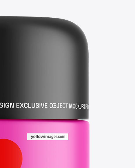 Matte Cosmetic Jar Mockup Matte Cosmetic Jar Mockup