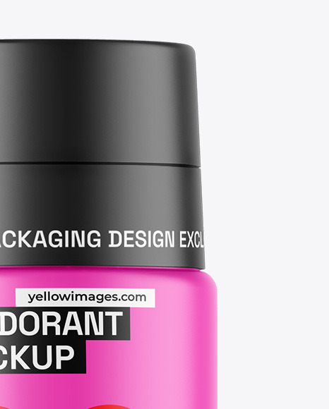 Matte Deodorant Mockup