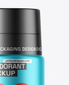 Matte Metallic Deodorant Mockup