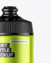 Metallic Sport Bottle Mockup Metallic Sport Bottle Mockup