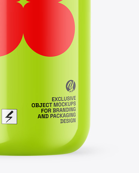 Glossy Sport Bottle Mockup Glossy Sport Bottle Mockup