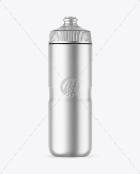 Matte Metallic Sport Bottle Mockup Matte Metallic Sport Bottle Mockup