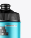 Matte Metallic Sport Bottle Mockup