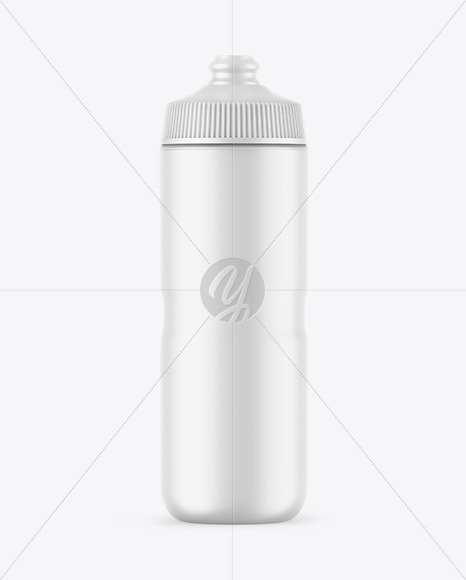 Matte Sport Bottle Mockup