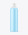 Clear Plastic Bottle Mockup