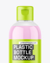 Clear Plastic Bottle Mockup