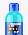 Glossy Plastic Bottle Mockup