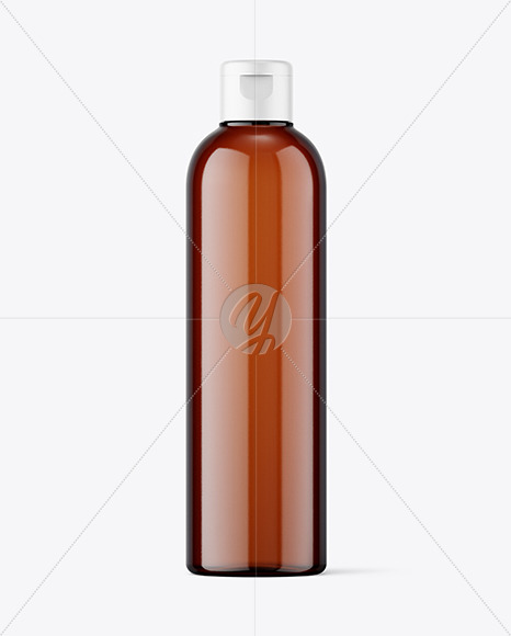 Amber Plastic Bottle Mockup Amber Plastic Bottle Mockup