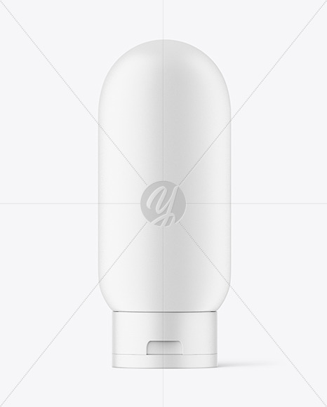 Matte Plastic Bottle Mockup