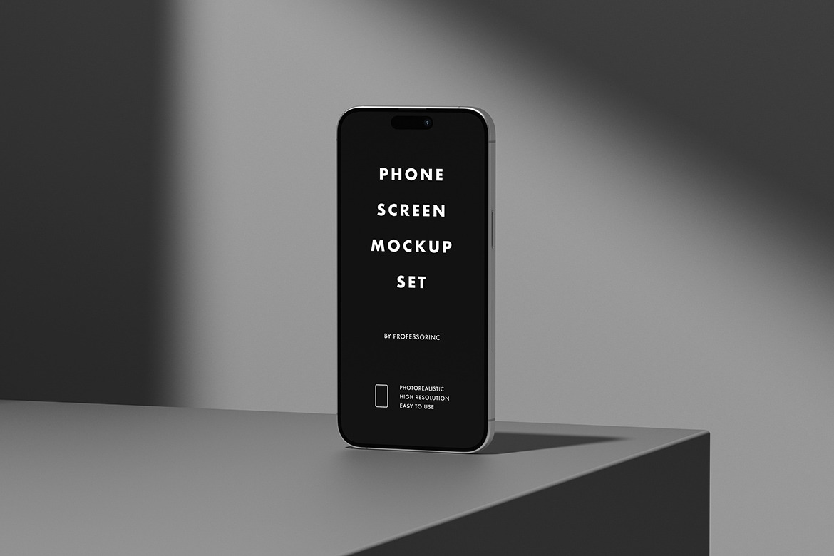 iPhone Mockup Set iPhone Mockup Set