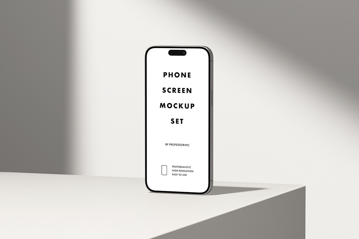 iPhone Mockup Set iPhone Mockup Set