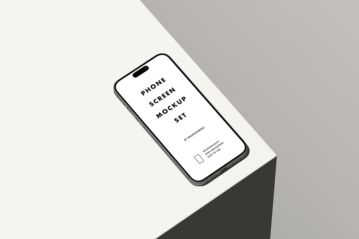 iPhone Mockup Set iPhone Mockup Set