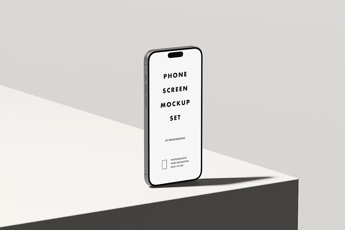 iPhone Mockup Set iPhone Mockup Set