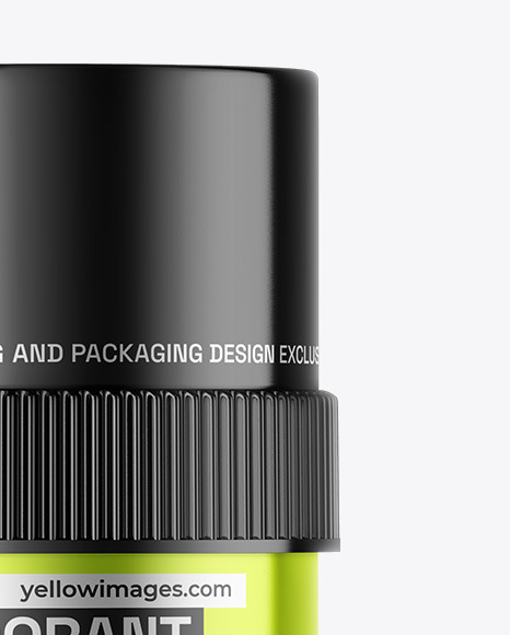 Metallic Deodorant Mockup