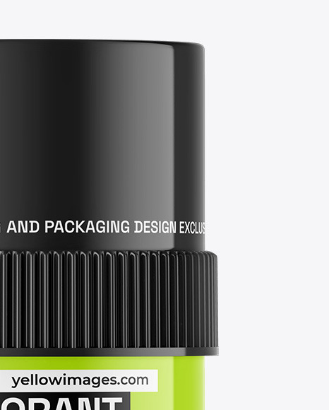 Glossy Deodorant Mockup