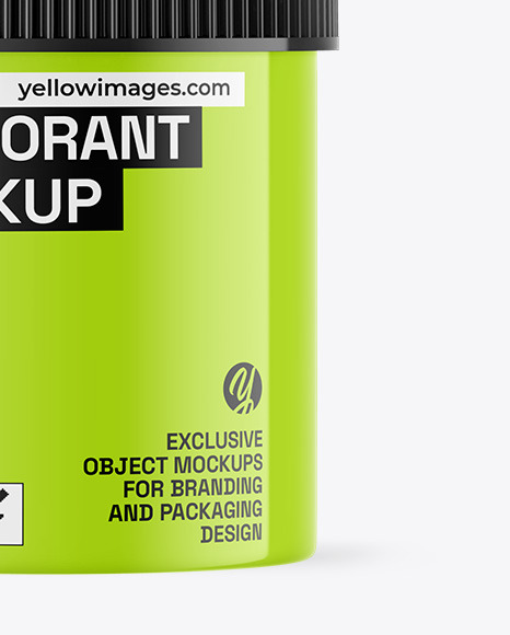 Glossy Deodorant Mockup