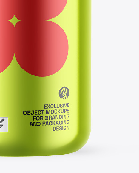 Metallic Sport Bottle Mockup Metallic Sport Bottle Mockup