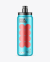 Matte Metallic Sport Bottle Mockup