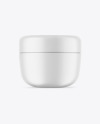 Matte Cosmetic Jar Mockup Matte Cosmetic Jar Mockup