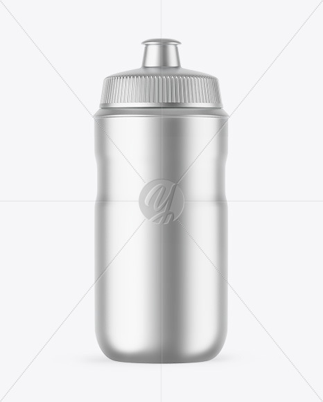 Matte Metallic Sport Bottle Mockup Matte Metallic Sport Bottle Mockup