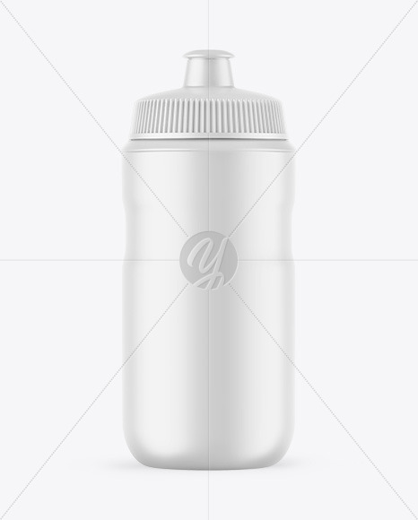 Matte Sport Bottle Mockup
