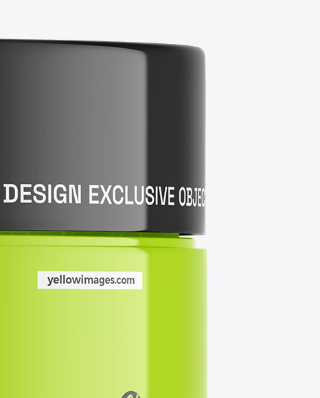 Glossy Cosmetic Jar Mockup Glossy Cosmetic Jar Mockup