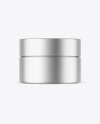 Matte Metallic Cosmetic Jar Mockup Matte Metallic Cosmetic Jar Mockup