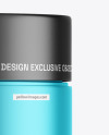 Matte Metallic Cosmetic Jar Mockup Matte Metallic Cosmetic Jar Mockup