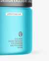 Matte Metallic Cosmetic Jar Mockup Matte Metallic Cosmetic Jar Mockup