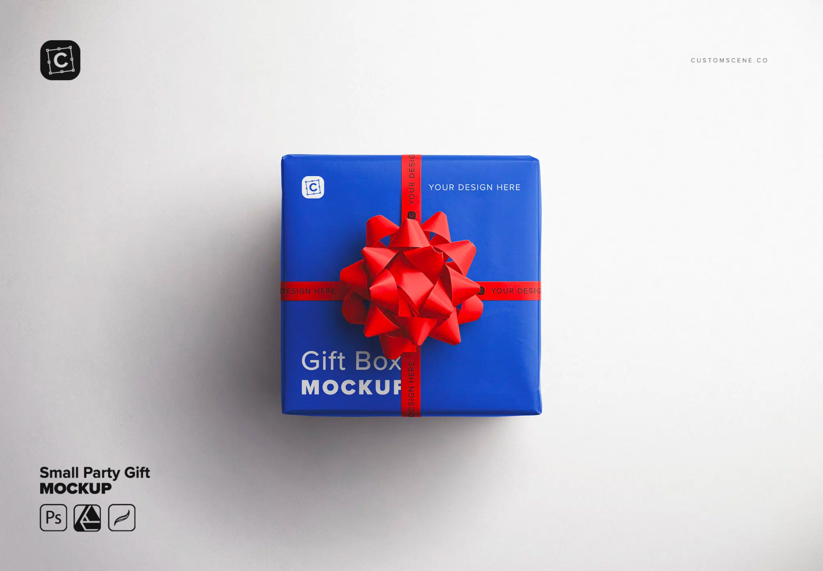 Small Party Gift Mockup Small Party Gift Mockup