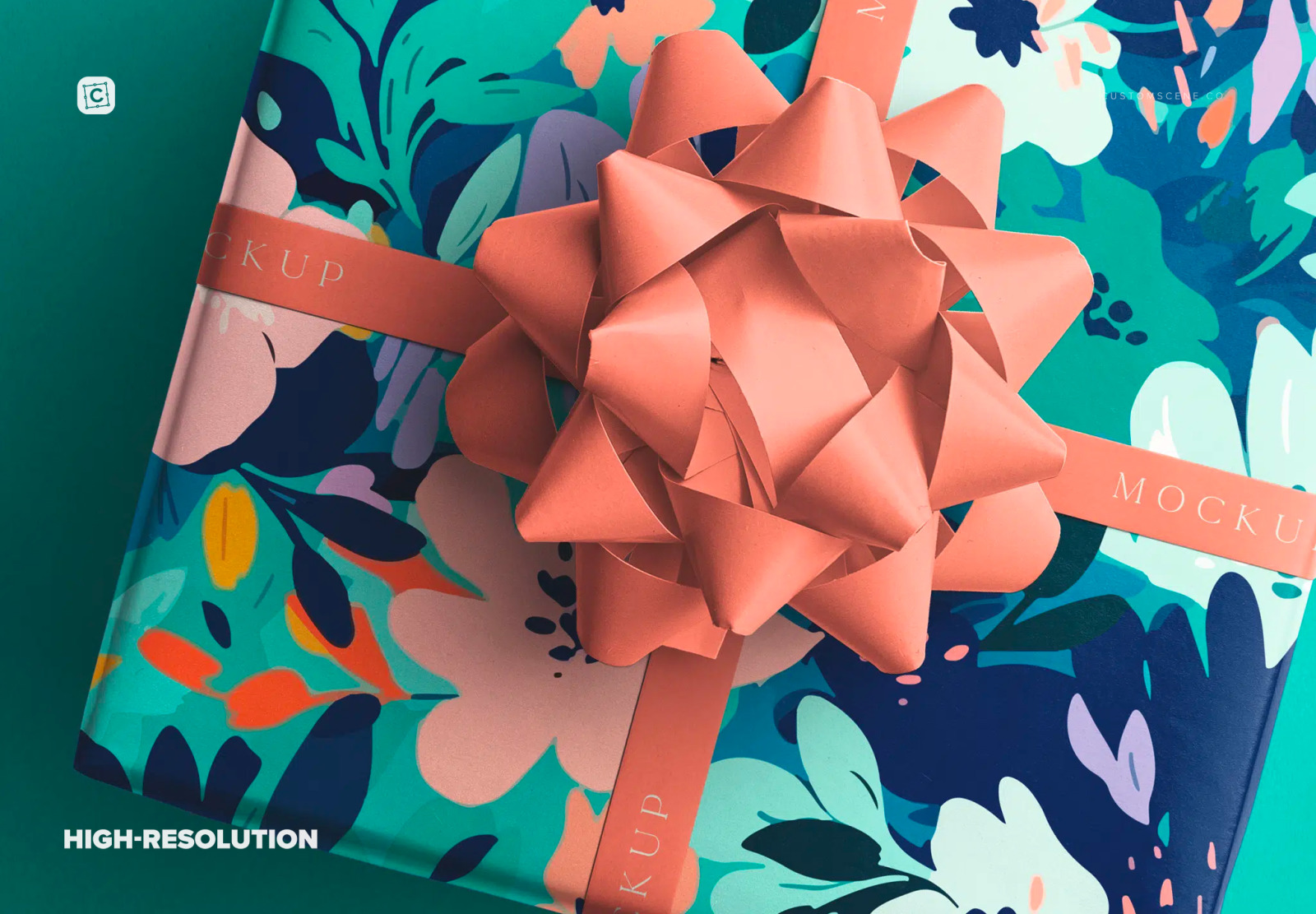 Small Party Gift Mockup Small Party Gift Mockup