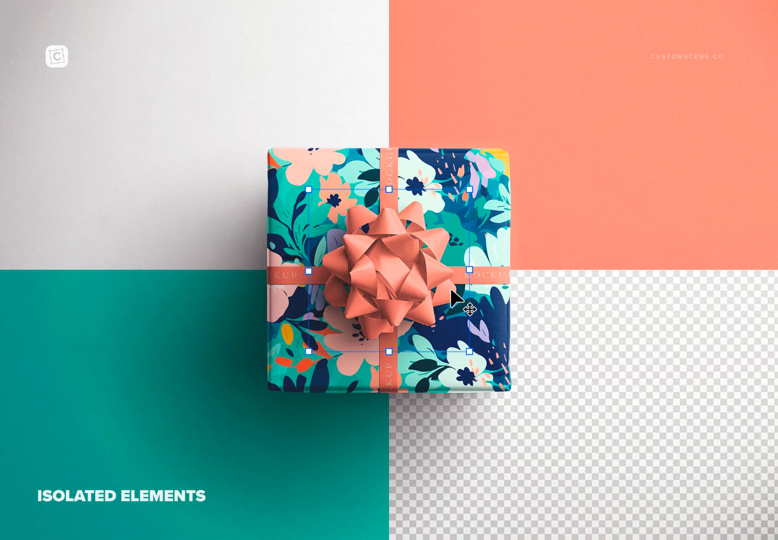 Small Party Gift Mockup Small Party Gift Mockup