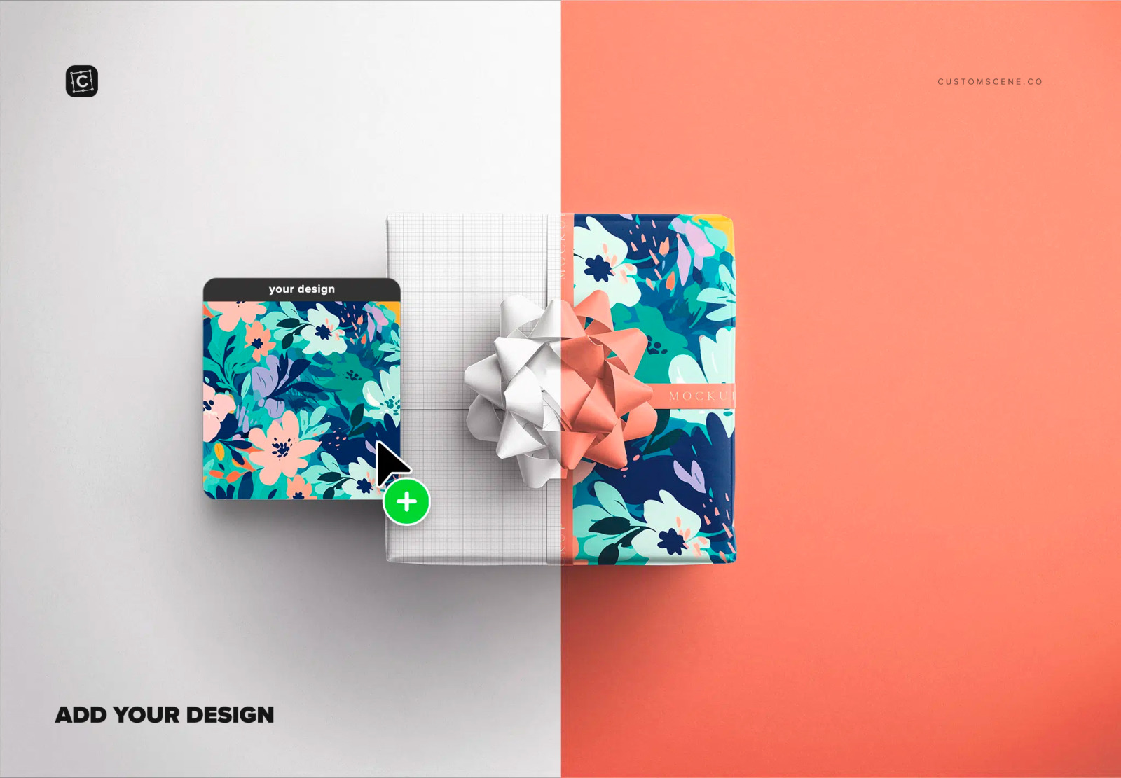 Small Party Gift Mockup Small Party Gift Mockup