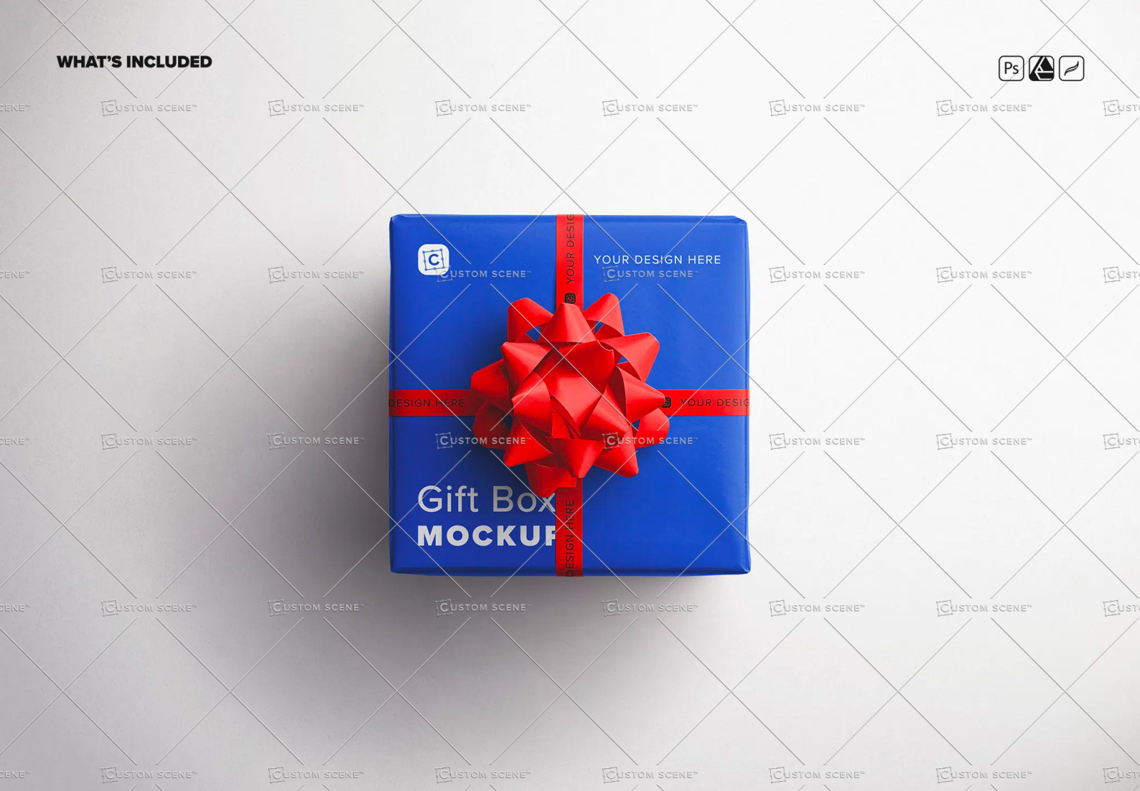 Small Party Gift Mockup Small Party Gift Mockup