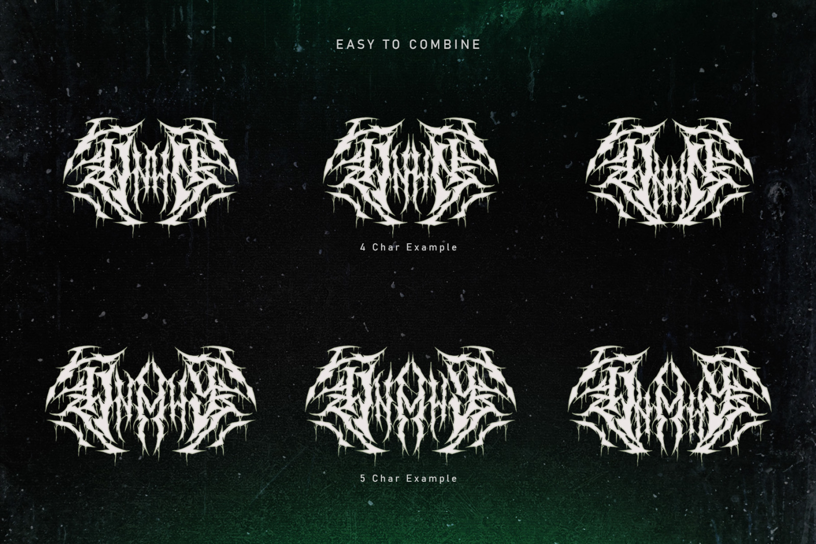 Drumonz | Death Metal Font