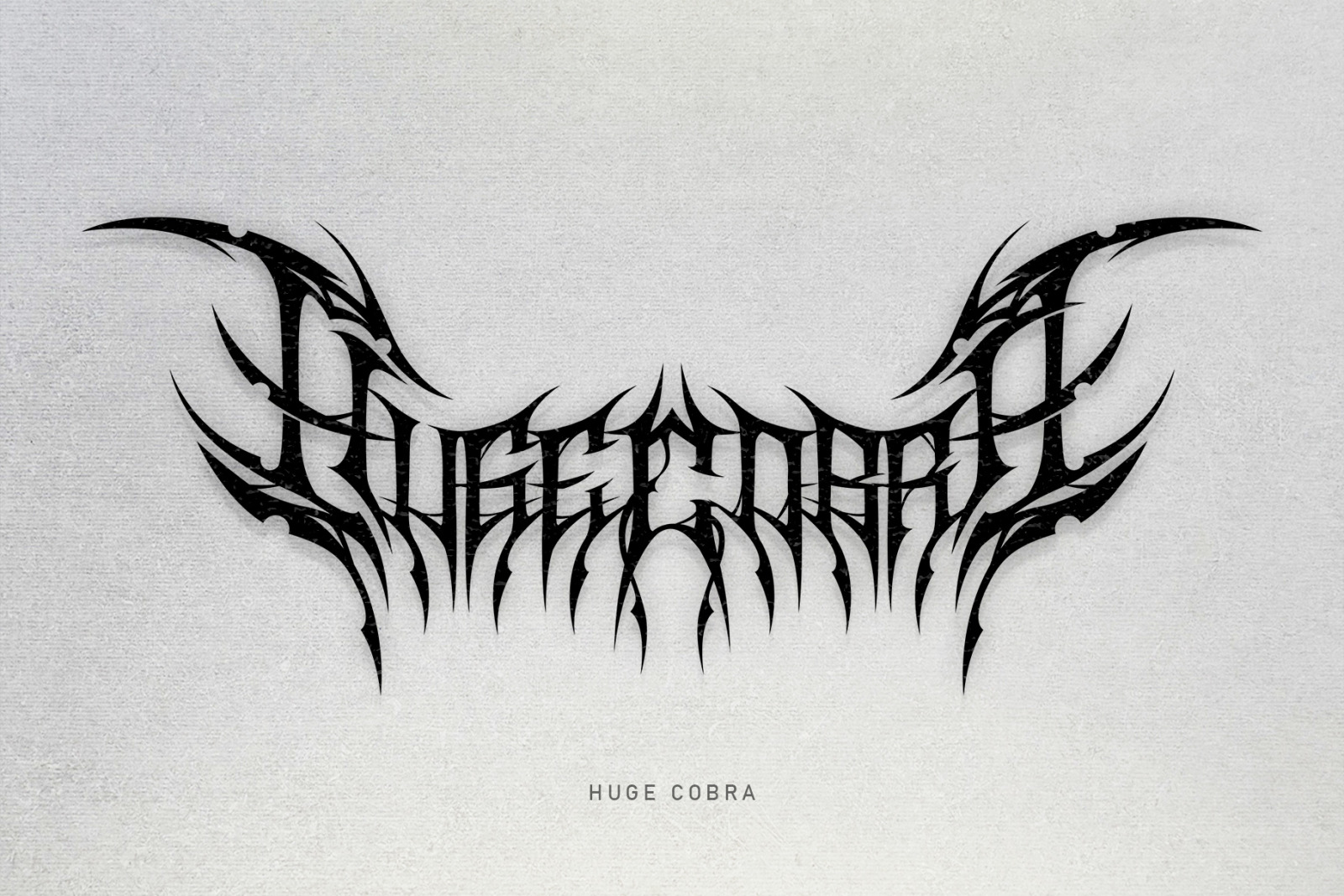 Drawn | Heavy Metal Font