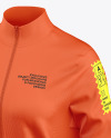 Long Sleeve Track Jacket Mockup