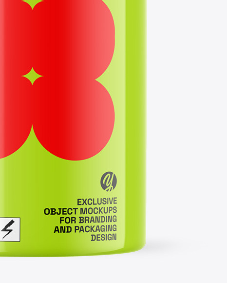 Glossy Deodorant Mockup