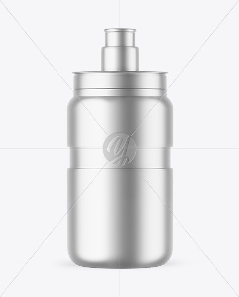Matte Metallic Sport Bottle Mockup Matte Metallic Sport Bottle Mockup