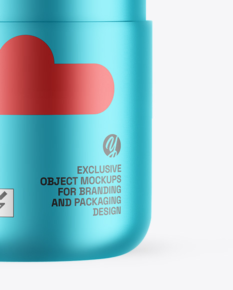 Matte Metallic Sport Bottle Mockup Matte Metallic Sport Bottle Mockup