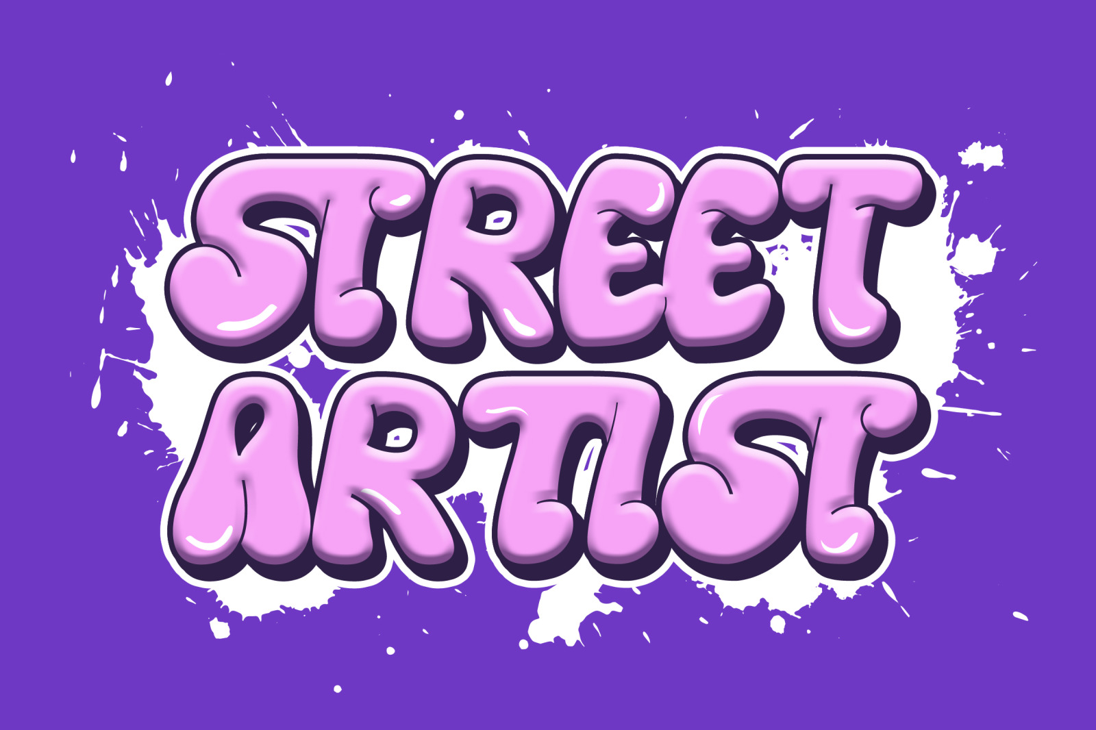 Hyper Blob - Graffiti Font Hyper Blob - Graffiti Font