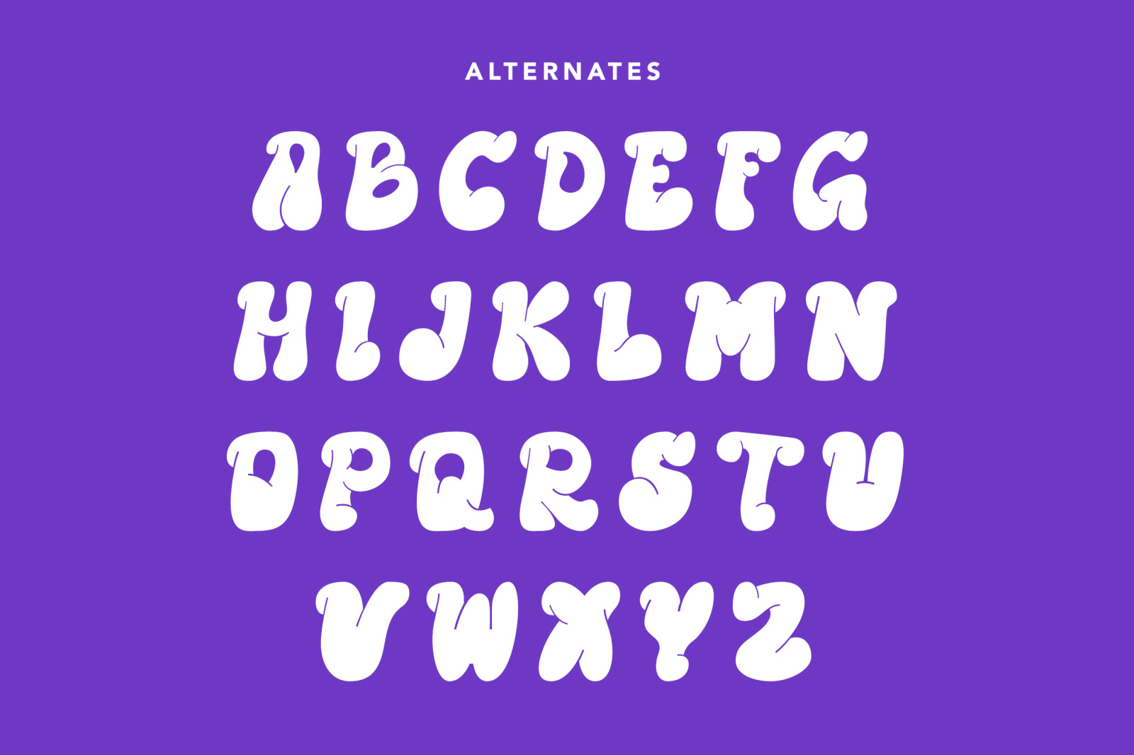 Hyper Blob - Graffiti Font Hyper Blob - Graffiti Font