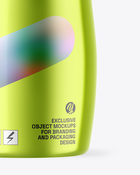 Metallic Deodorant Mockup