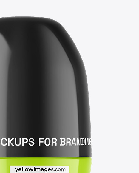 Glossy Deodorant Mockup