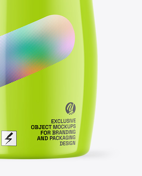 Glossy Deodorant Mockup