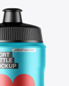 Matte Metallic Sport Bottle Mockup Matte Metallic Sport Bottle Mockup