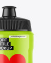 Glossy Sport Bottle Mockup